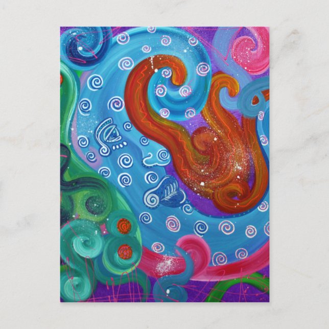 Magic Moon Postcard (Front)