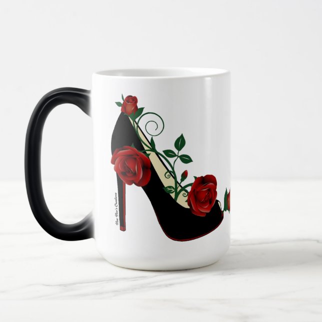 Magic Morphing Mug - Rose de Stiletto (Gauche)