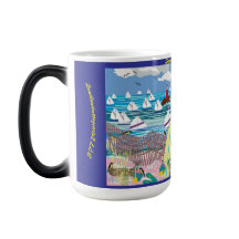 Mug à deux tons, 15 oz