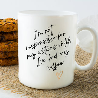 Magic Mug de café amusant | Cadeau à l'amateur de café |