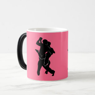 Magic Mug de café avec danseur de tango - Couleurs perso