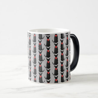 Magic Mug de café Chihuahua noir