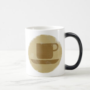 Magic Mug de café désinfecté - l'image apparaît