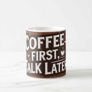 Magic Mug de café vintage | Louveur de café de typograph