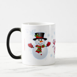 Magic Mug Joyeuses Fêtes Snowman Morphant