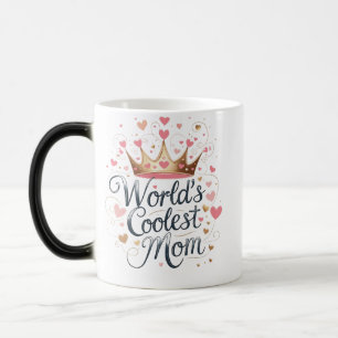 Magic Mug maman le plus froid du monde - Gold Crown & He