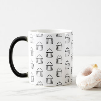 Magic Mug minimaliste Motif Cupcake