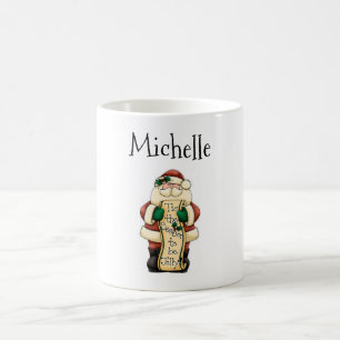 Magic Mug Morphé de Noël personnalisé/Père Noël