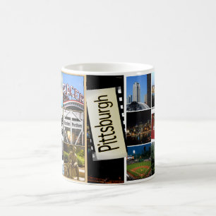 Magic Mug-Pittsburgh Image Appears when hot Mug