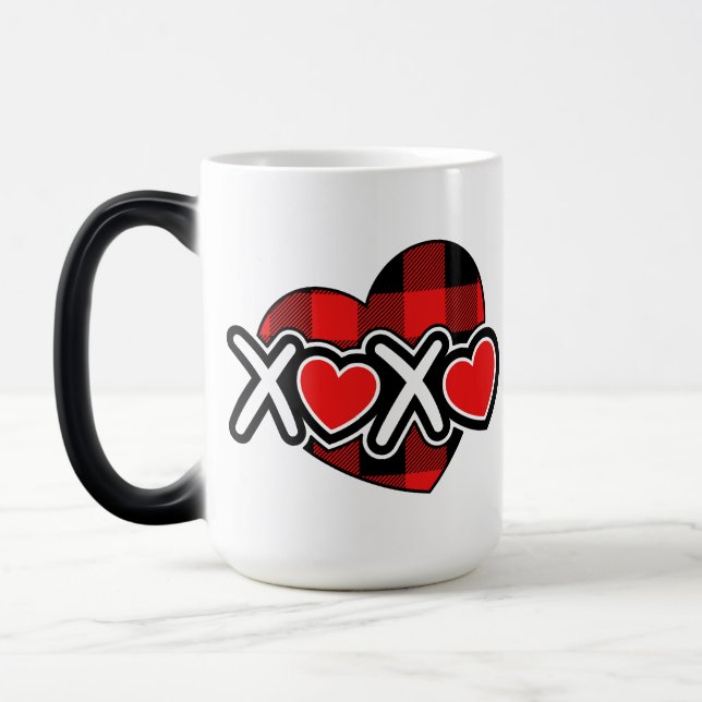 Magic Mug xoxo de la Saint-Valentin (Gauche)