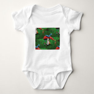 Magic Mushroom Baby Bodysuit