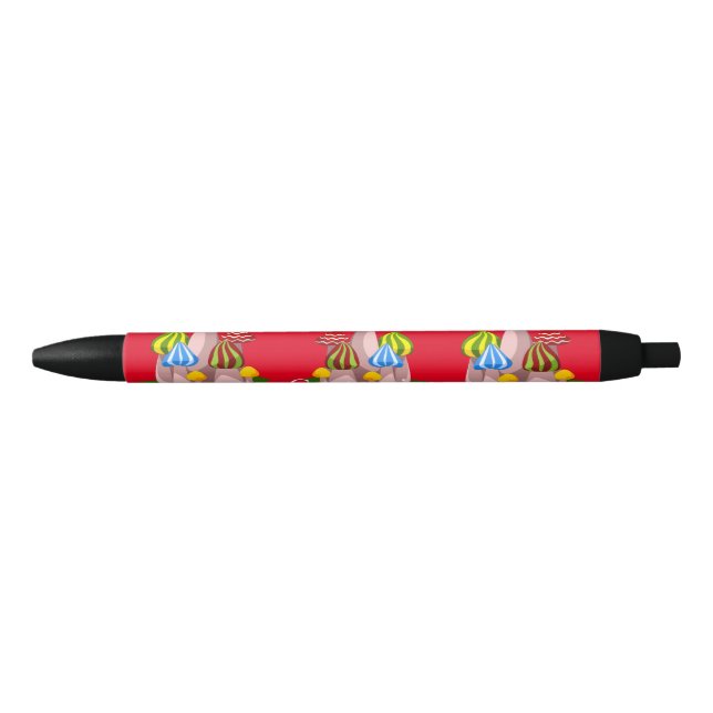 Magic Mushroom Cathedral Thunder_Cove  Black Ink Pen (Front)
