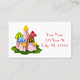 Magic Mushroom Cathedral Thunder_Cove  Business Card