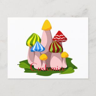 Magic Mushroom Cathedral Thunder_Cove  Postcard