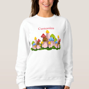 Magic Mushroom Cathedral Thunder_Cove Sweatshirt