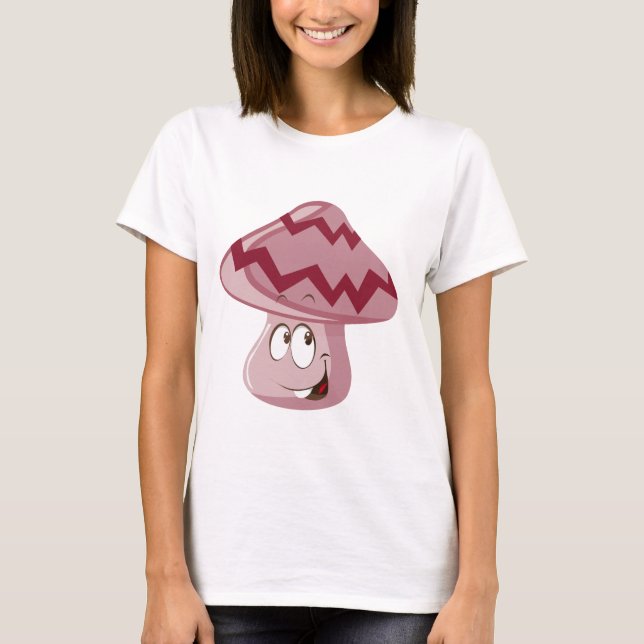 Magic Mushroom Emoji T-Shirt (Front)