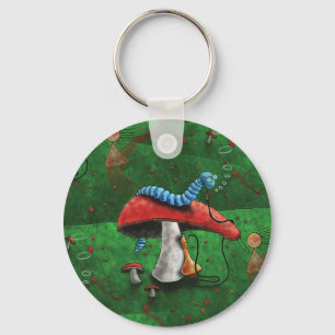 Magic Mushroom Keychain