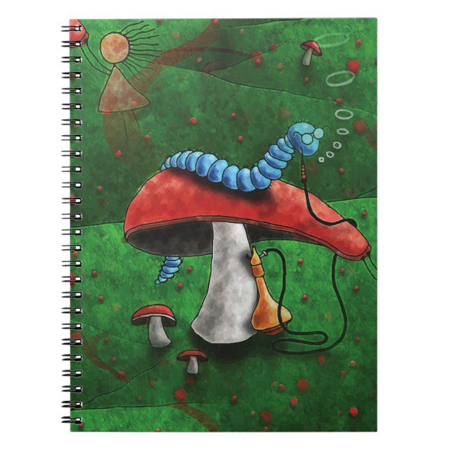 Magic Mushroom Notebook (Front)