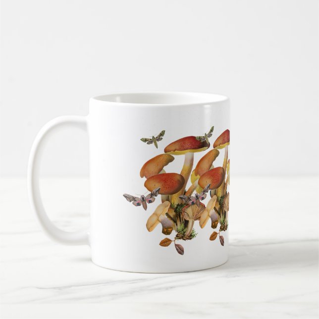 Magic Mushroom Spell Coffee Mug (Left)