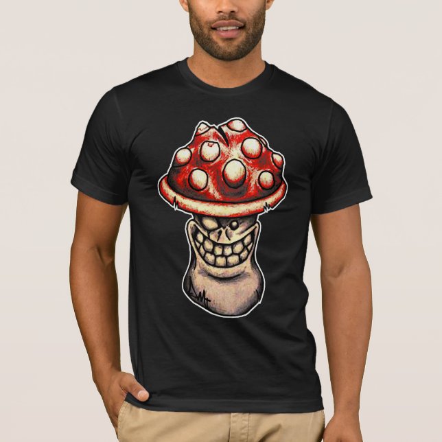 Magic Mushroom T shirt by DMT (Front)