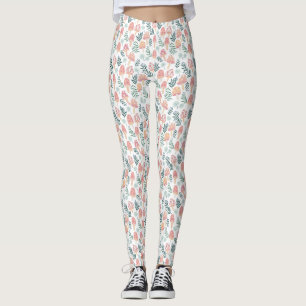 Magic Mushrooms Forest Pattern Leggings