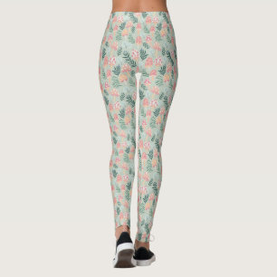 Magic Mushrooms Forest Pattern Leggings