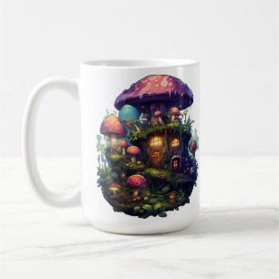 Magic mushrooms house coffee mug