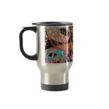 Magic Mushrooms Travel Coffee Mug