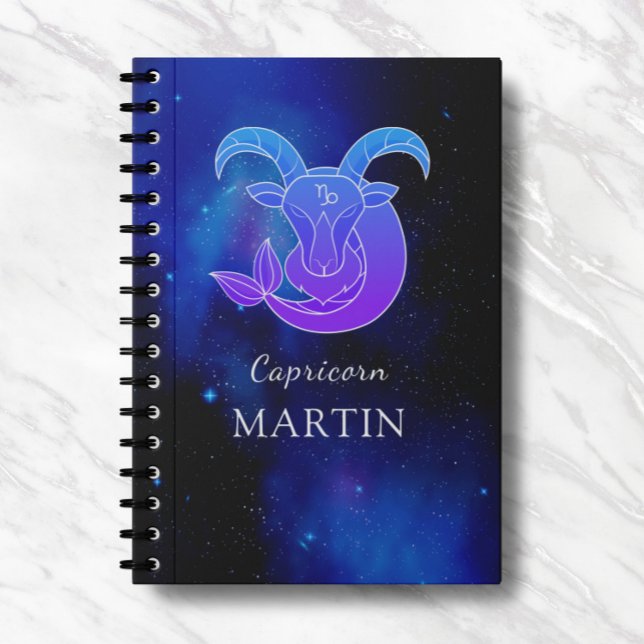 Magic Name with Zodiac sign Capricorn Notebook (Creator Uploaded)