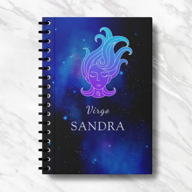 Magic Name with Zodiac sign Virgo Notebook (Creator Uploaded)