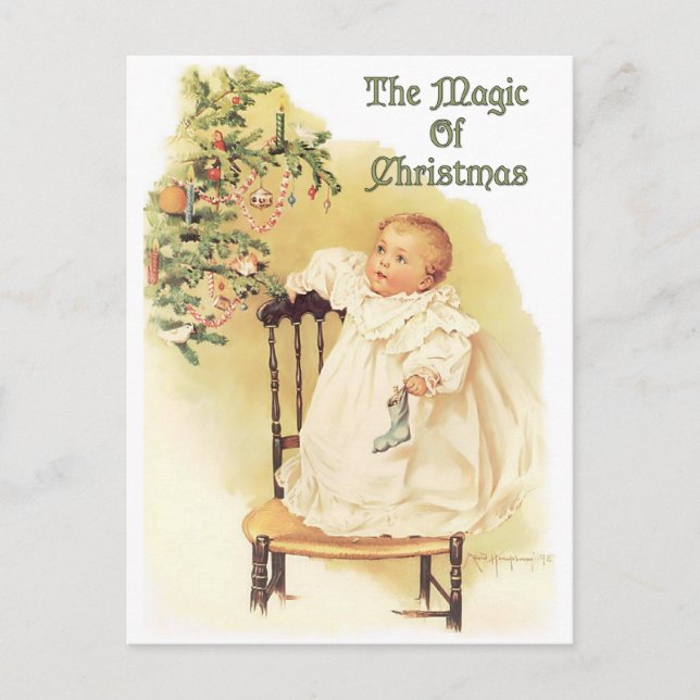 Magic of Christmas Holiday Postcard (Front)
