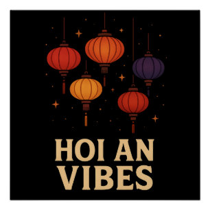 Magic of Hoi An – Lantern Art Poster