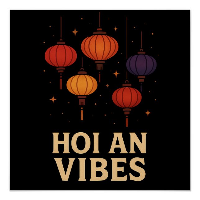 Magic of Hoi An – Lantern Art  Poster (Front)