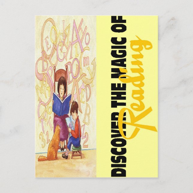 Magic of Reading Postcard (Front)