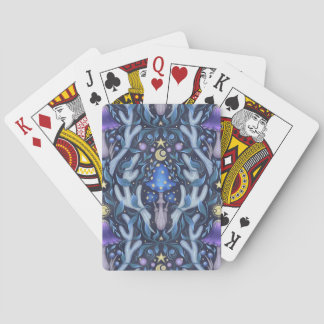 Magic ornament playing cards