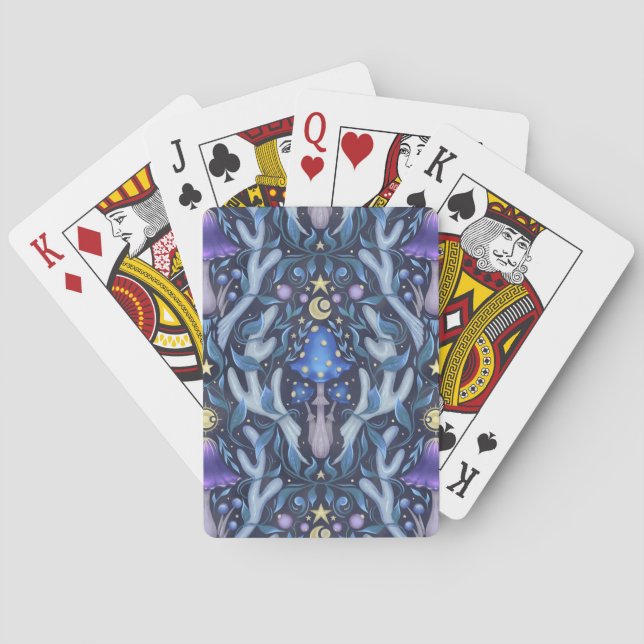 Magic ornament playing cards (Back)