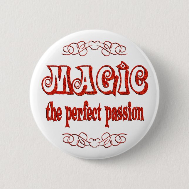 Magic Passion 2 Inch Round Button (Front)