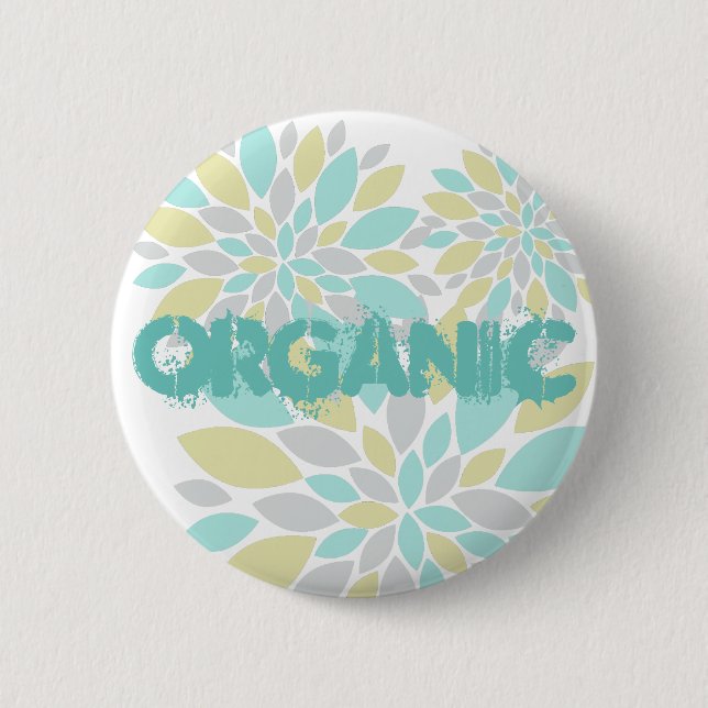 Magic Pastel Colour Flower Petals 2 Inch Round Button (Front)