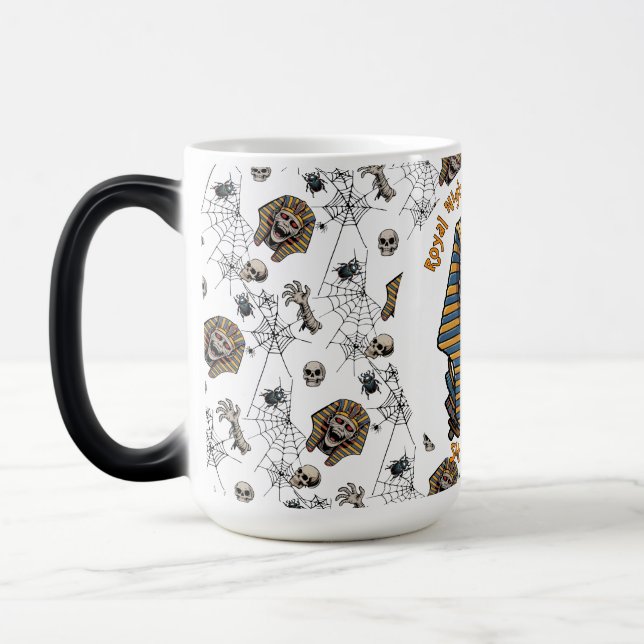Magic 🤍 Pharaon blanc Mummy Mug 🎃 👑 (Gauche)