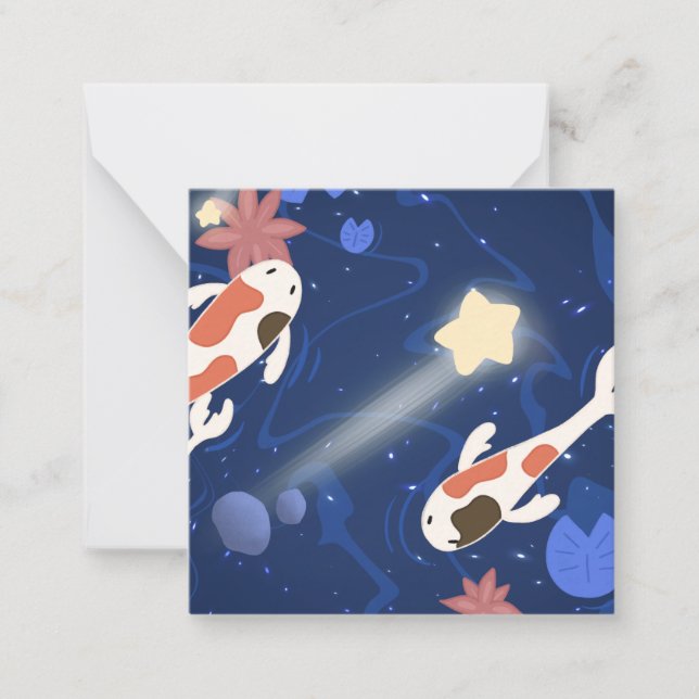 Magic Pond note card (Front)