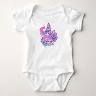 Magic Potion Cute Pink Halloween Potion Bottle Baby Bodysuit