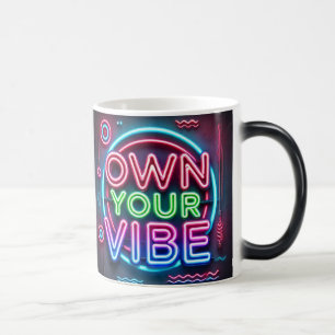 Magic Prown Your Vibe - Neon Morphing Mug