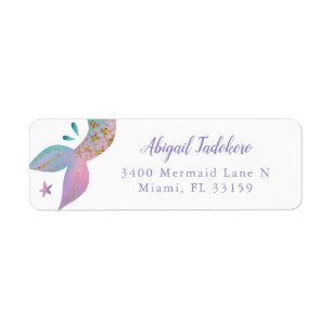 Magic Rainbow Mermaid Return Adresse