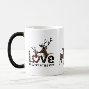 Magic Reindeer Knitted Boot "Love in Every Little Mug