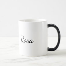 Rosa : Mug Élégant à Ligne Unique