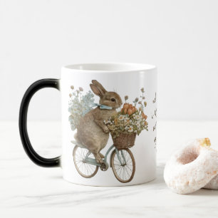 Magic Sauter dans le bonheur Bunny Café Mug