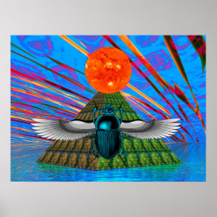 Magic Scarab Poster