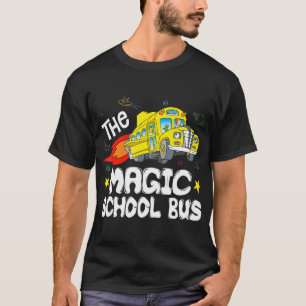 Magic School Bus Driver Funny Seatbelts Everyone J T-Shirt