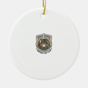 Magic School Fantasy Cat Cute Kitty Design - Magic Ceramic Ornament
