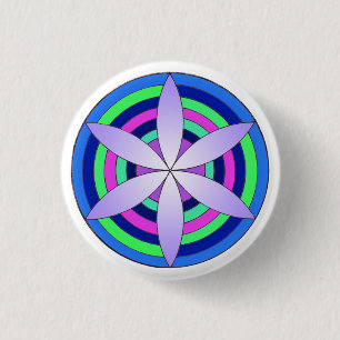 Magic Seed 1 Inch Round Button